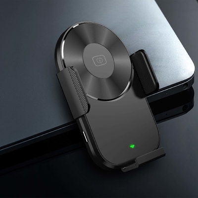 Wireless Qi 15W Fast Charger Automatic Sensor Phone Holder ABS